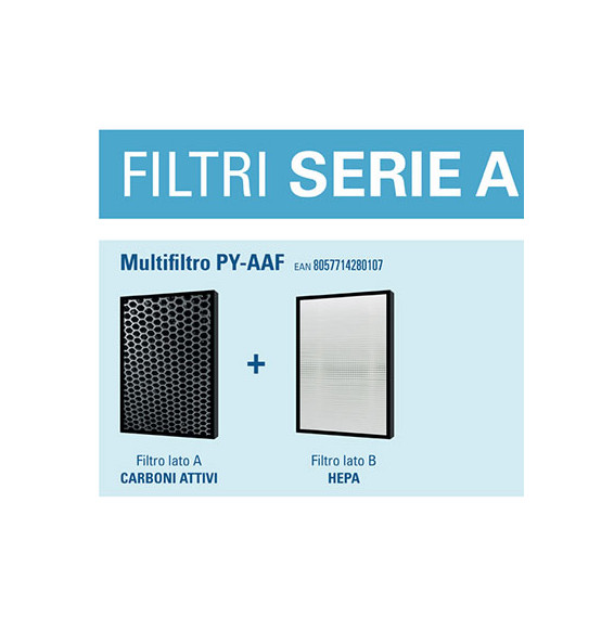  PY-AAF MULTIFILTRO PURIFY PY-AAF PER SERIE A COMPRENDENTE FILTRO HEPA