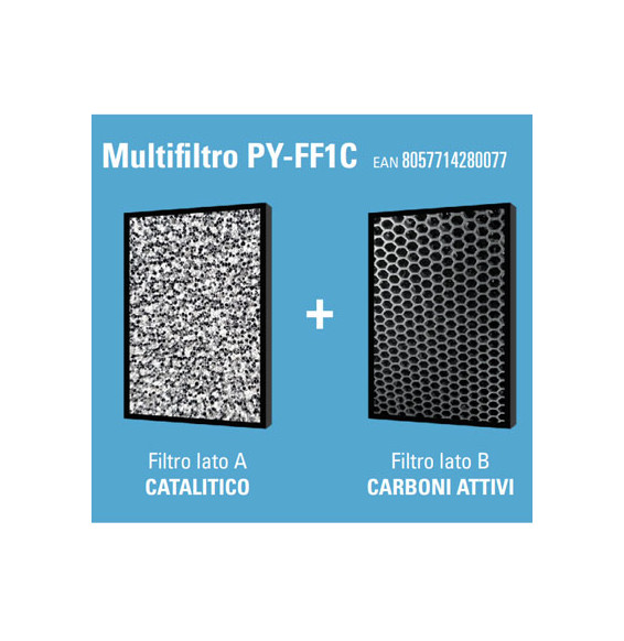  PY-FF1C MULTIFILTRO PURIFY PY-FF1C PER SERIE F COMPRENDENTE FILTRO A 