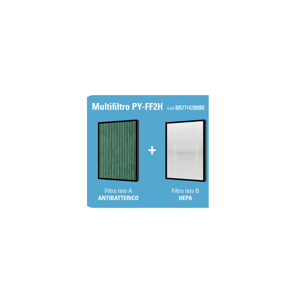  PY-FF2H MULTIFILTRO PURIFY PY-FF2H PER SERIE F COMPRENDENTE FILTRO HE