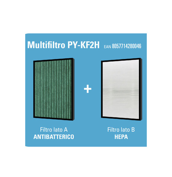  PY-KF2H MULTIFILTRO PURIFY PY-KF2H PER SERIE K COMPRENDENTE FILTRO HE