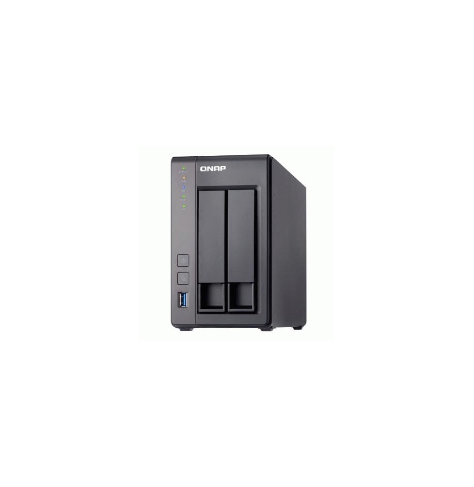  TS-251+-2G NAS QNAP TS-251+-2G X 2HD 3,5"/2,5" SATA6/3NO HD2P GBE-2P USB