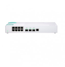  QSW-308-1C SWITCH QNAP QSW-308-1C 8P 1GBE NBASE-T, 3P 10GBE SFP+ WITH