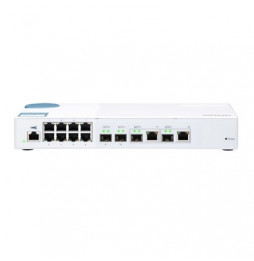  QSW-M408-2C SWITCH QNAP QSW-M408-2C 8P 1GBPS-2P 10G SFP+/ NBASE-T COM