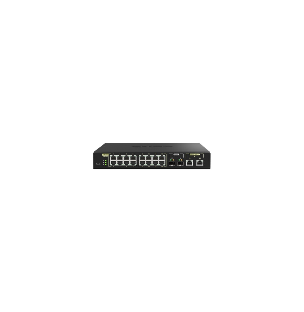  QSW-M2116P-2T2S SWITCH QNAP QSW-M2116P-2T2S 16P POE 2.5GBE RJ45 802.3