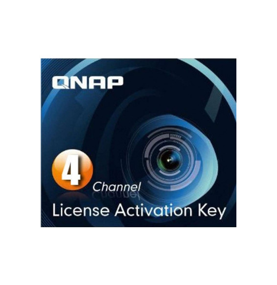  LIC-SW-SURVEILLANCE-4CH-EI LICENZA CAMERA QNAP LIC-SW-SURVEILLANCE-4CH-E