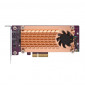  QM2-2P-384 SCHEDA ESPANSIONE SSD QNAP QM2-2P-384 DUAL M.2 PCI