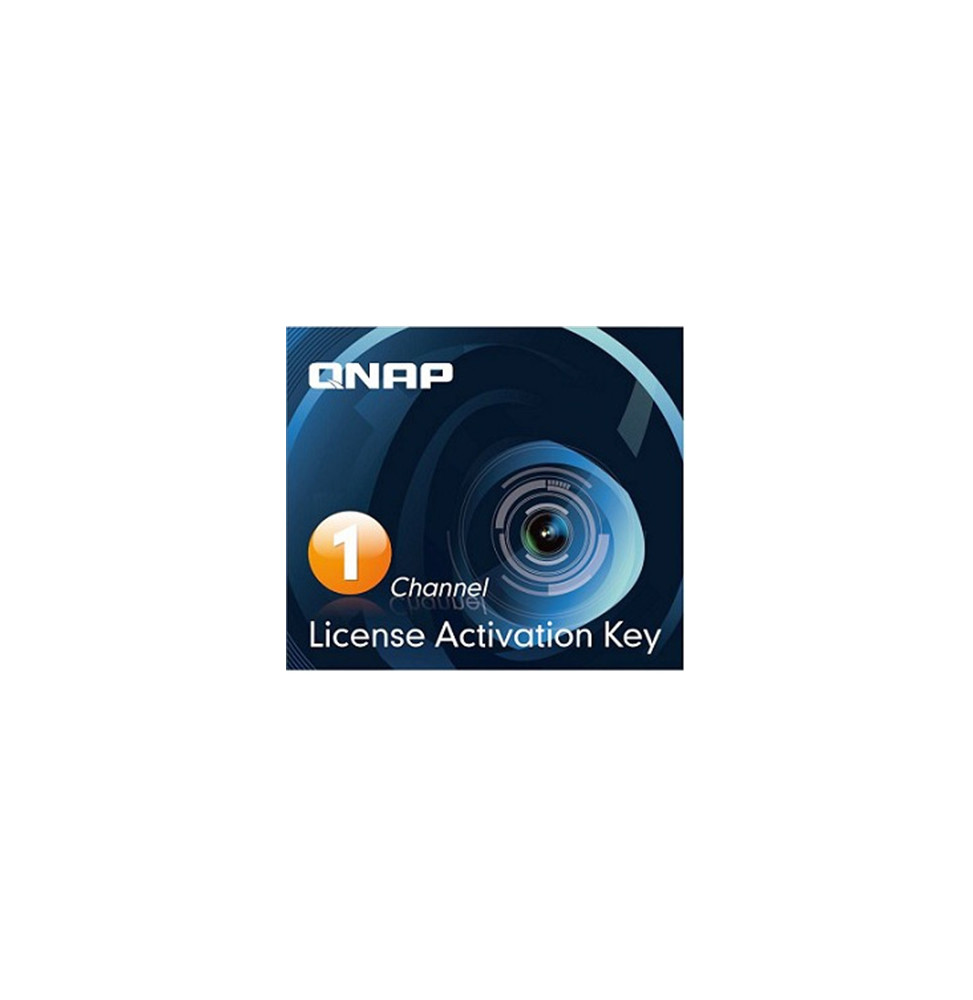  LIC-SW-SURVEILLANCE-1CH-EI LICENCE CAMERA QNAP LIC-SW-SURVEILLANCE-1CH-E