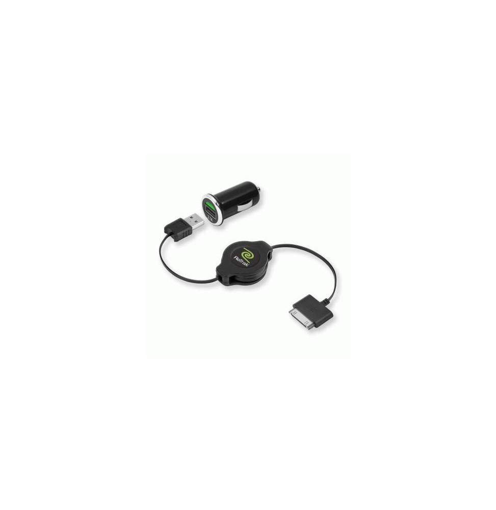  82.0034 POWER SUPPLY USB DA AUTO 1P RETRAK EUIPADCAR + CABLE USB-APPLE