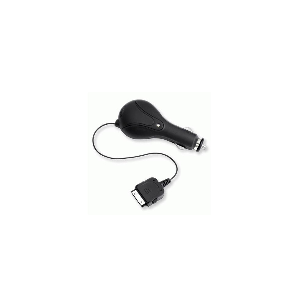  82.0037 CARICABATTERIE APPLE30PIN DA AUTO RETRAK EUIPODCHGCB KABEL 90C