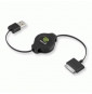  82.0039 CAVO IPOD E IPHONE USB 2.0 SYN/CHARGE RETRATTILE NERO EUIPODUSB