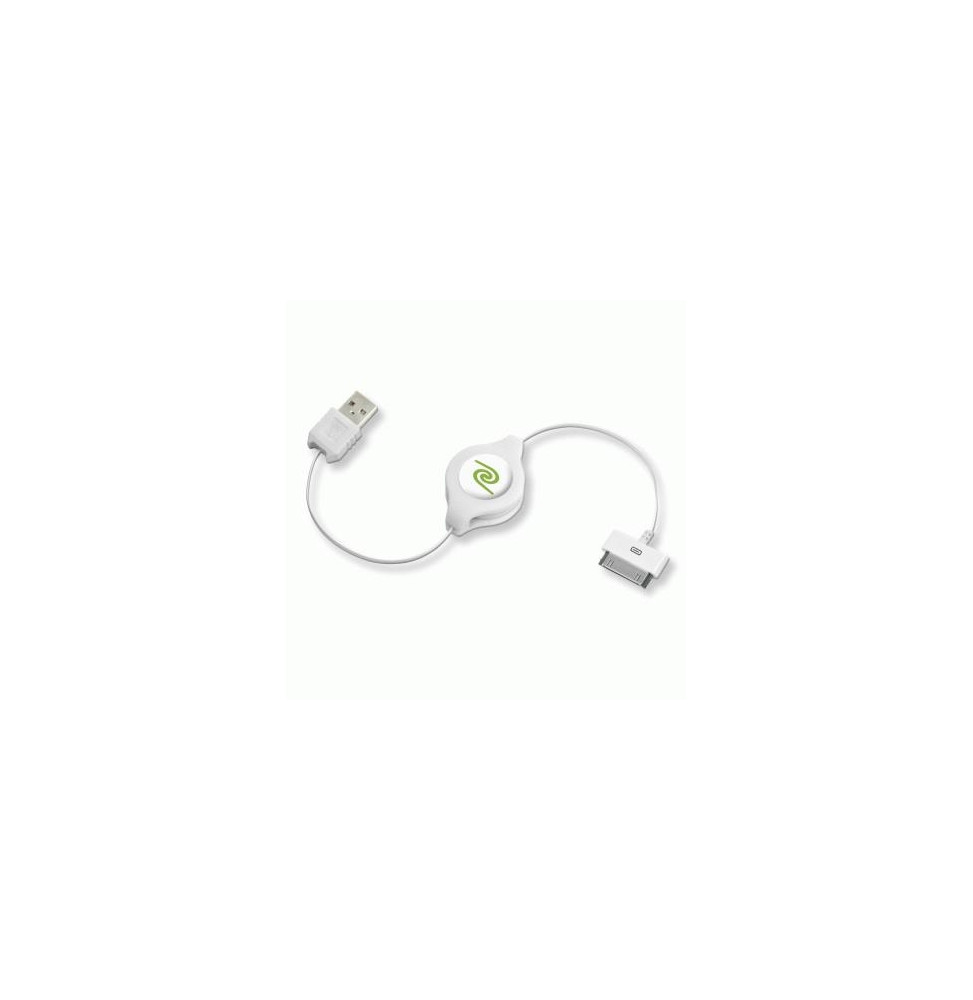  82.0040 KABEL IPOD E IPHONE USB 2.0 RETRATTILE EUIPODUSBW SYN/CHARGE B