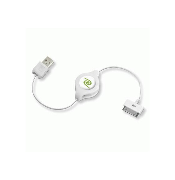  82.0040 KABEL IPOD E IPHONE USB 2.0 RETRATTILE EUIPODUSBW SYN/CHARGE BI