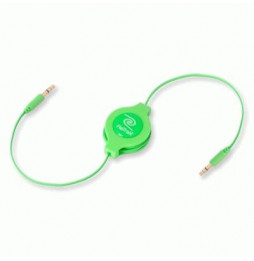  82.0055 C?BLE DA 3,5MM A 3,5MM PER MP3 RETRATTILE EUCABLE35GN VERDE RE