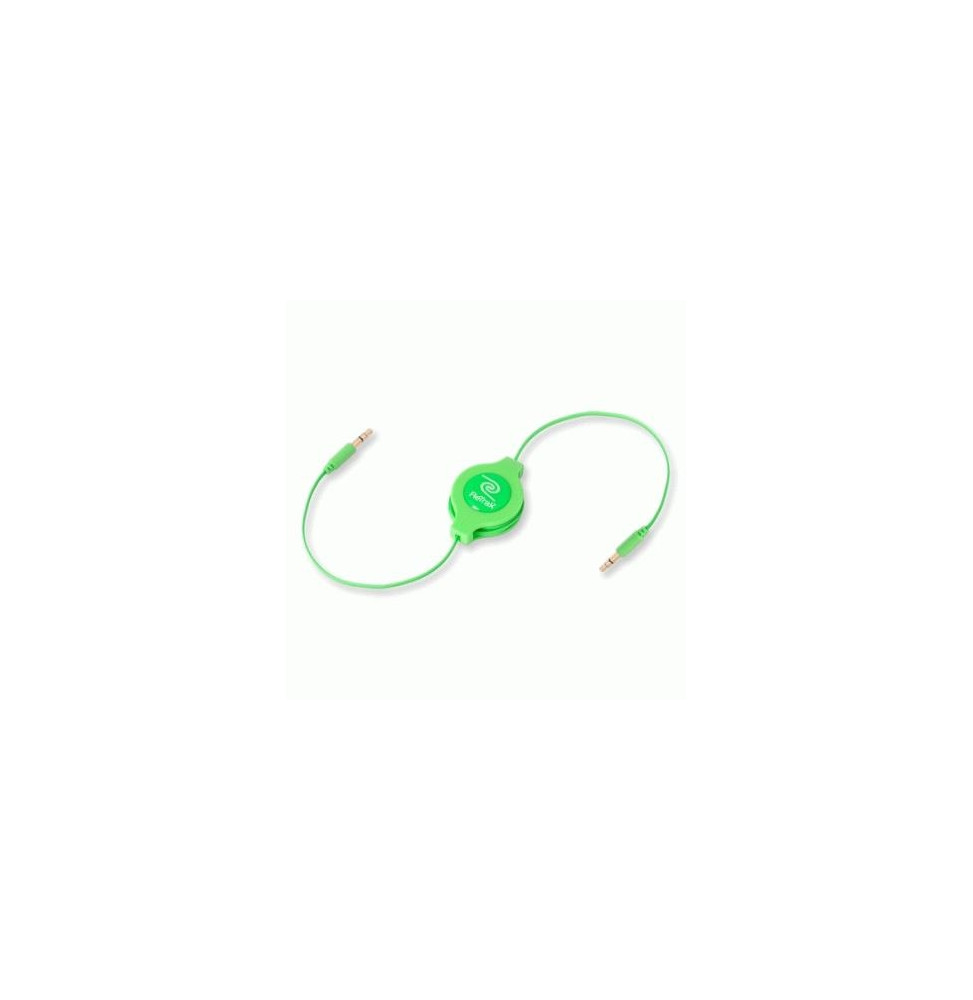  82.0055 C?BLE DA 3,5MM A 3,5MM PER MP3 RETRATTILE EUCABLE35GN VERDE RE