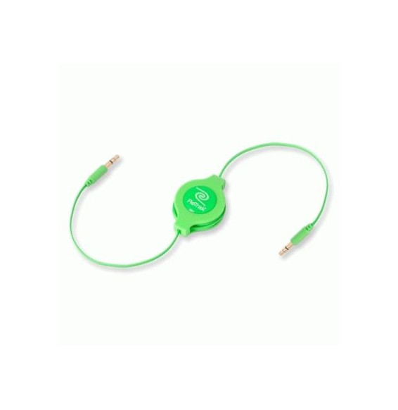  82.0055 C?BLE DA 3,5MM A 3,5MM PER MP3 RETRATTILE EUCABLE35GN VERDE RE