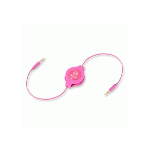  82.0057 CABLE DA 3,5MM A 3,5MM PER MP3 RETRATTILE EUCABLE35PK ROSA RET