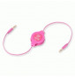  82.0057 CABLE DA 3,5MM A 3,5MM PER MP3 RETRATTILE EUCABLE35PK ROSA RET