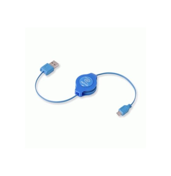  82.0059 CABLE USB 2.0 A MICRO 5-PIN RETRATTILE BLU RETRAK EUCABLEMICBU