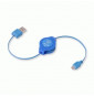  82.0059 CABLE USB 2.0 A MICRO 5-PIN RETRATTILE BLU RETRAK EUCABLEMICBU