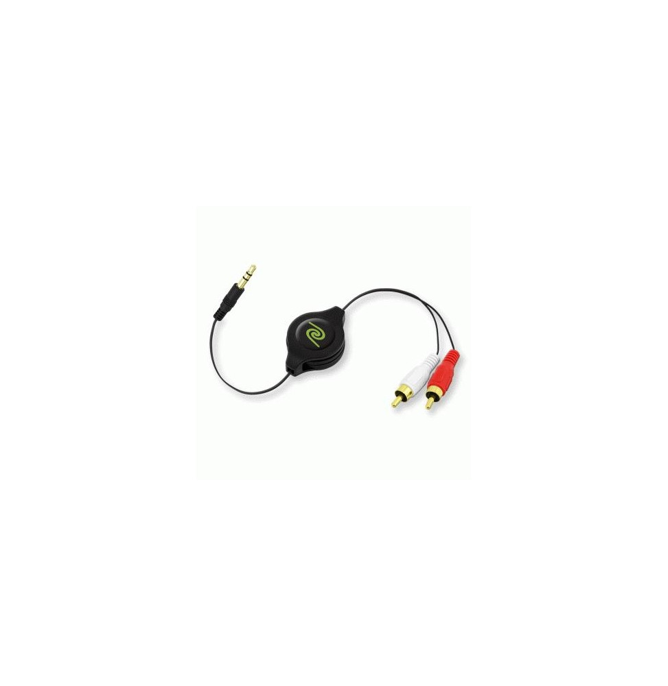  82.0067 CÂBLE DA 3,5MM A RCA RETRATTILE EUCABLERCA35 RETRAK 018120400042