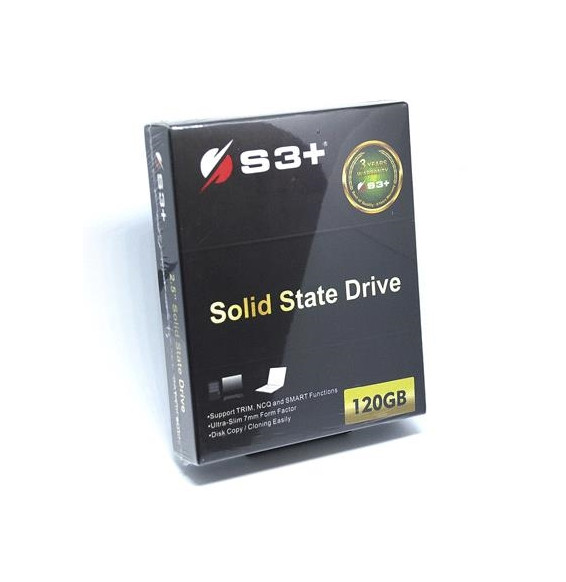  34.8935 SSD-SOLID STATE DISK 2.5"  120GB SATA3 S3+ S3SSDC120 READ 520MB/