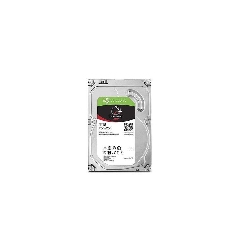  ST4000VN008 HARD DISK SATA3 3.5" X NAS 4000GB(4TB) SEAGATE IRONWOLF ST40