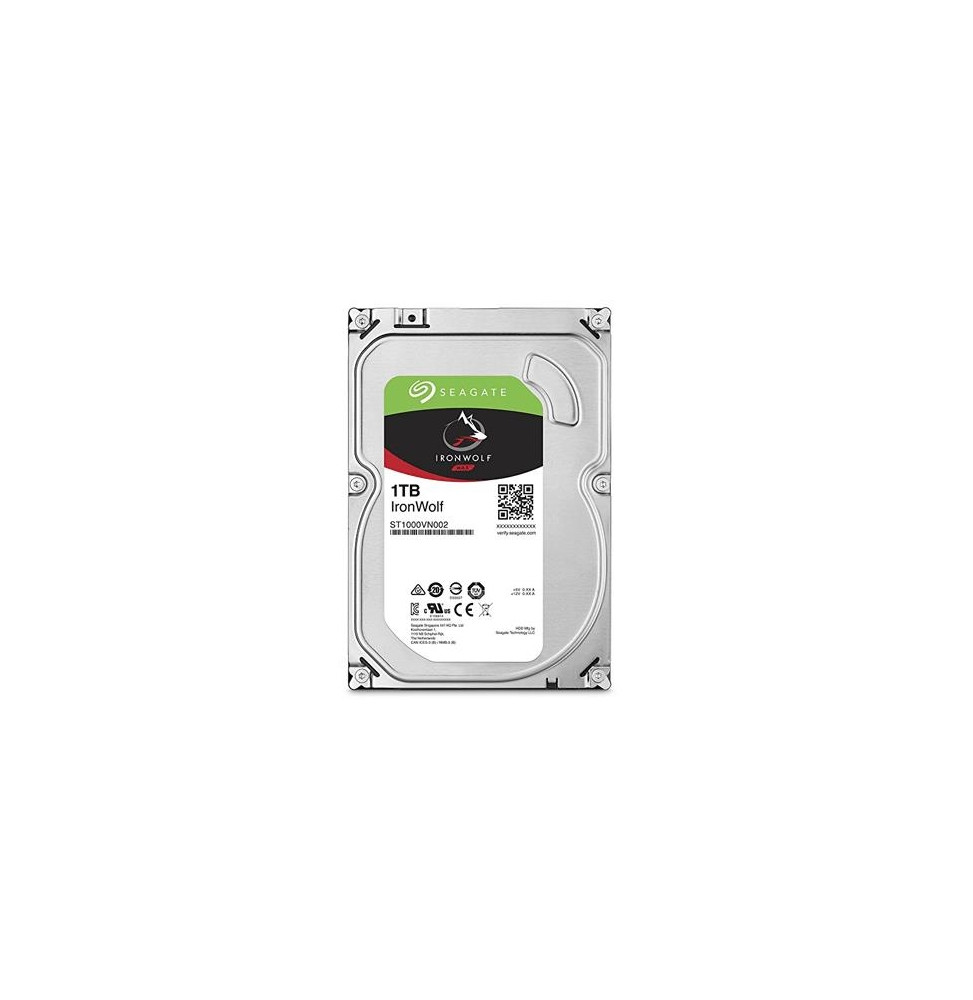  ST1000VN002 HARD DISK SATA3 3.5" X NAS 1000GB(1TB) SEAGATE IRONWOLF ST10