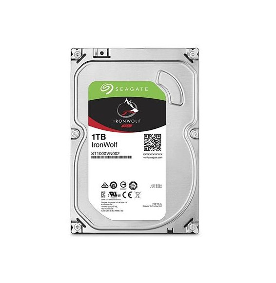  ST1000VN002 HARD DISK SATA3 3.5" X NAS 1000GB(1TB) SEAGATE IRONWOLF ST10