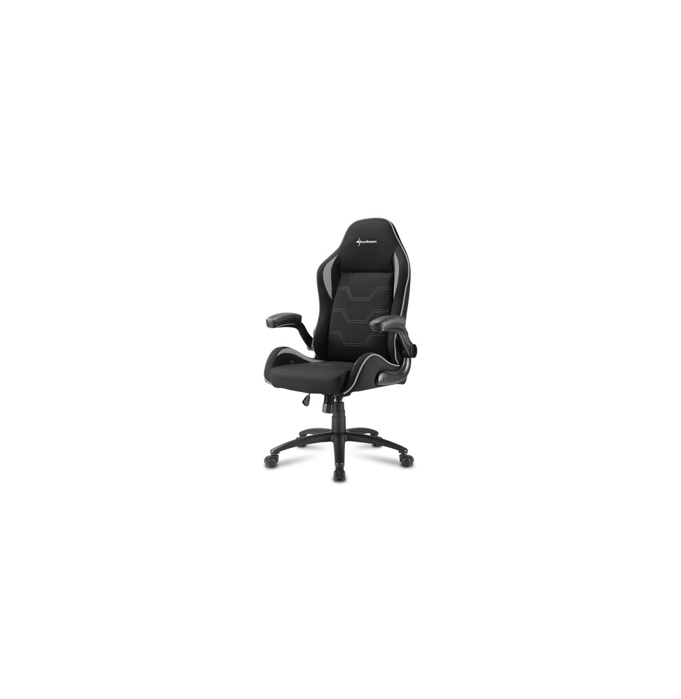  4044951027613 SEDIA GAMING SHARKOON ELBRUS 1 BLACK/GREY TELAIO ACCIAIO B