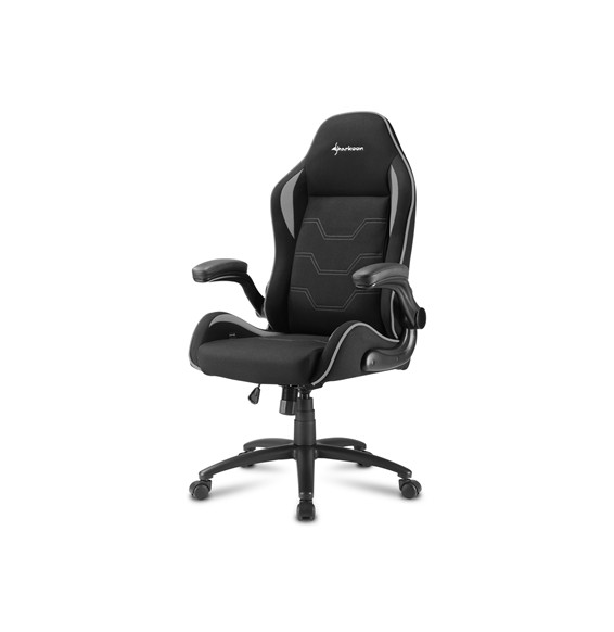  4044951027613 SEDIA GAMING SHARKOON ELBRUS 1 BLACK/GREY TELAIO ACCIAIO B