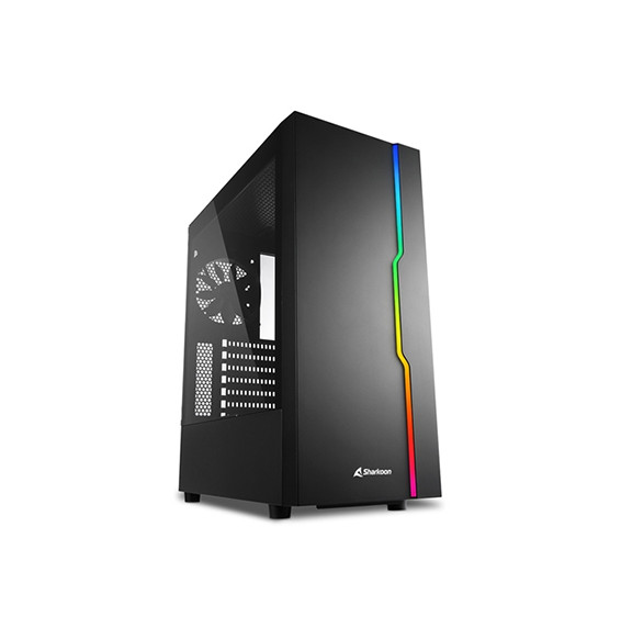  4044951029846 CABINET ATX SHARKOON RGB SLIDER NERO 7SLOT 40X19X45,6CM 2X