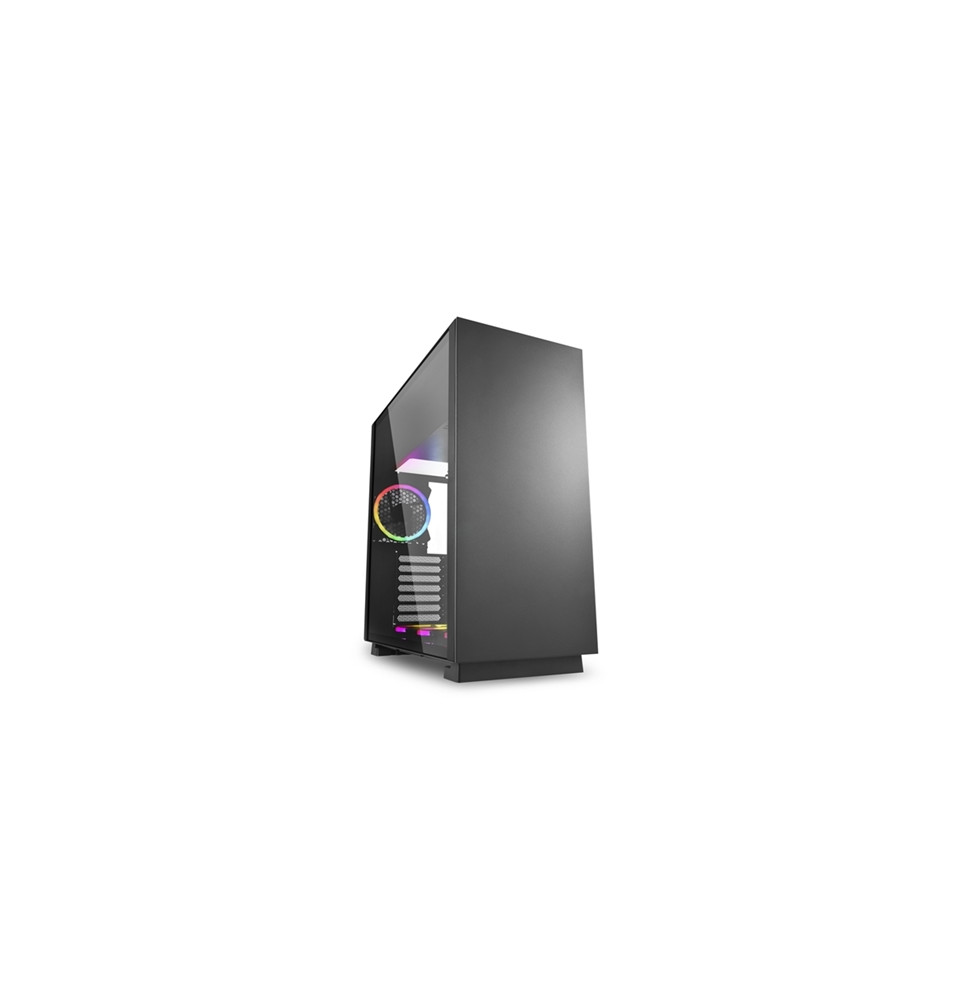  4044951026616 CABINET ATX SHARKOON PURE STEEL RGB SCHWARZ 7SLOT 47,4X21X47,