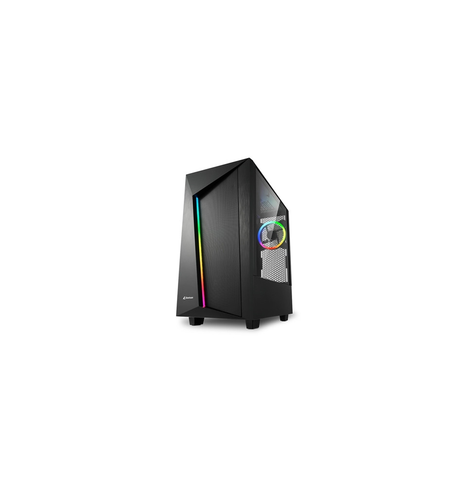  4044951030163 CABINET ATX SHARKOON REV100 RGB NERO 7SLOT 45,2X21,5X44,4C