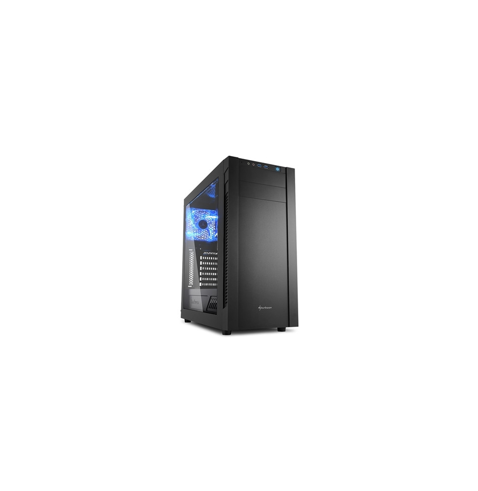  4044951019304 CABINET ATX SHARKOON S25-W NOIRE 7SLOT 45X21X46,5CM 1X5,25"