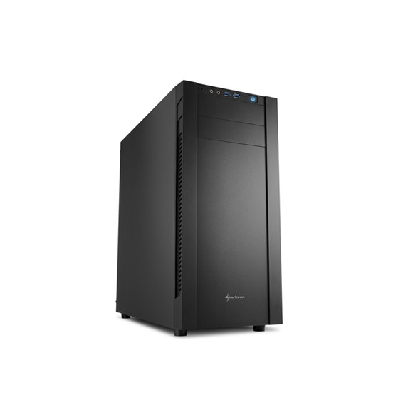  4044951019298 CABINET ATX SHARKOON S25-V BLACK 7SLOT 45X21X46,5CM 1X5,25"