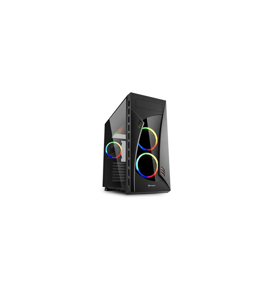  4044951026258 CABINET ATX SHARKOON NIGHT SHARK RGB NERO 7SLOT 50X21X47,5