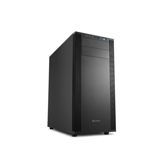  4044951019311 CABINET ATX SHARKOON M25-V NOIRE 7SLOT 45X21X46,5CM 1X5,25"