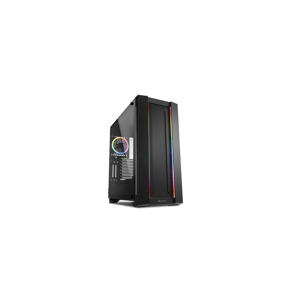  4044951027156 CABINET ATX SHARKOON CA200M SCHWARZ 8SLOT 50,6X24X51,7CM 4X3,