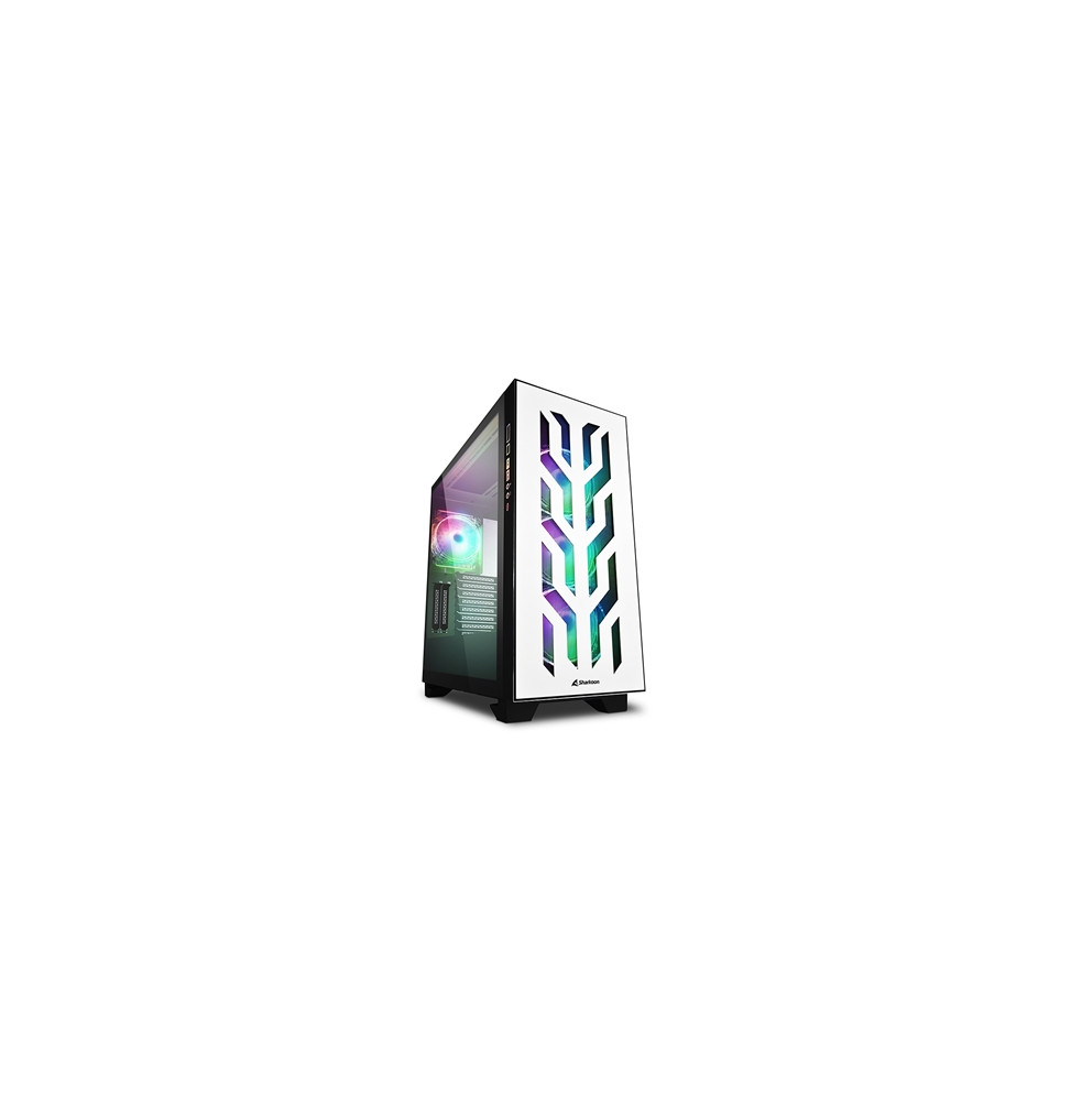  4044951030415 CABINET ATX SHARKOON CA300T BLANC 8SLOT 50,5X23,5X52CM 4X