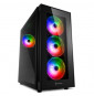  4044951029105 CABINET ATX SHARKOON TG5-PRO RGB NOIRE 7SLOT 45,2X21,5X46,5