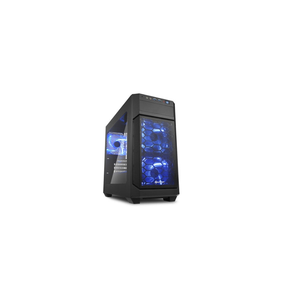  4044951013968 CABINET MICRO ATX SHARKOON V1000 WINDOW NOIRE 4SLOT 45X19,5