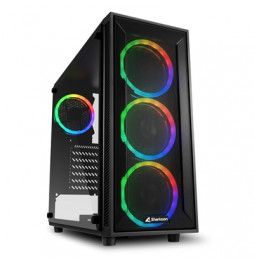  4044951034840 CABINET ATX SHARKOON TG4M RGB 6SLOT 45,5X20X43CM 2X3,5" 4X