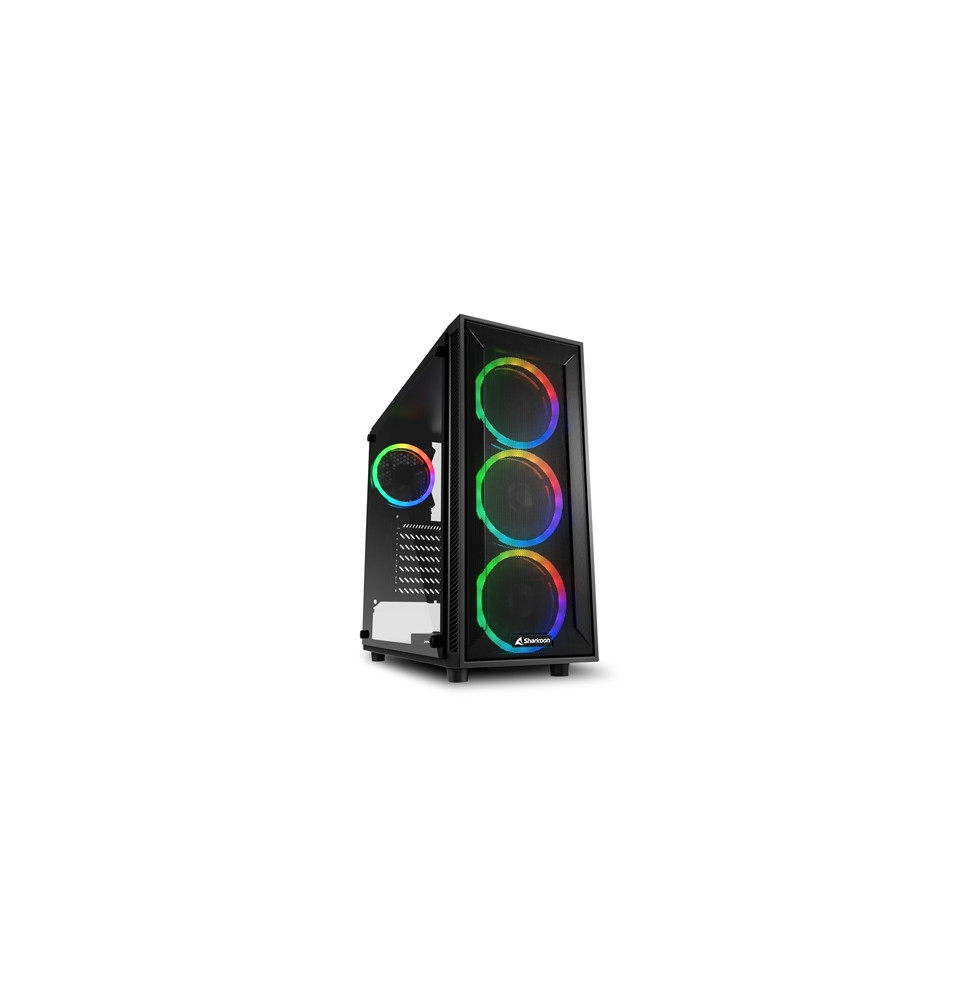  4044951034840 CABINET ATX SHARKOON TG4M RGB 6SLOT 45,5X20X43CM 2X3,5" 4X