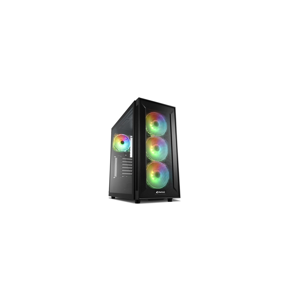  4044951032136 CABINET ATX SHARKOON TG6M RGB SCHWARZ 7SLOT 45,2X21,5X46,5CM 