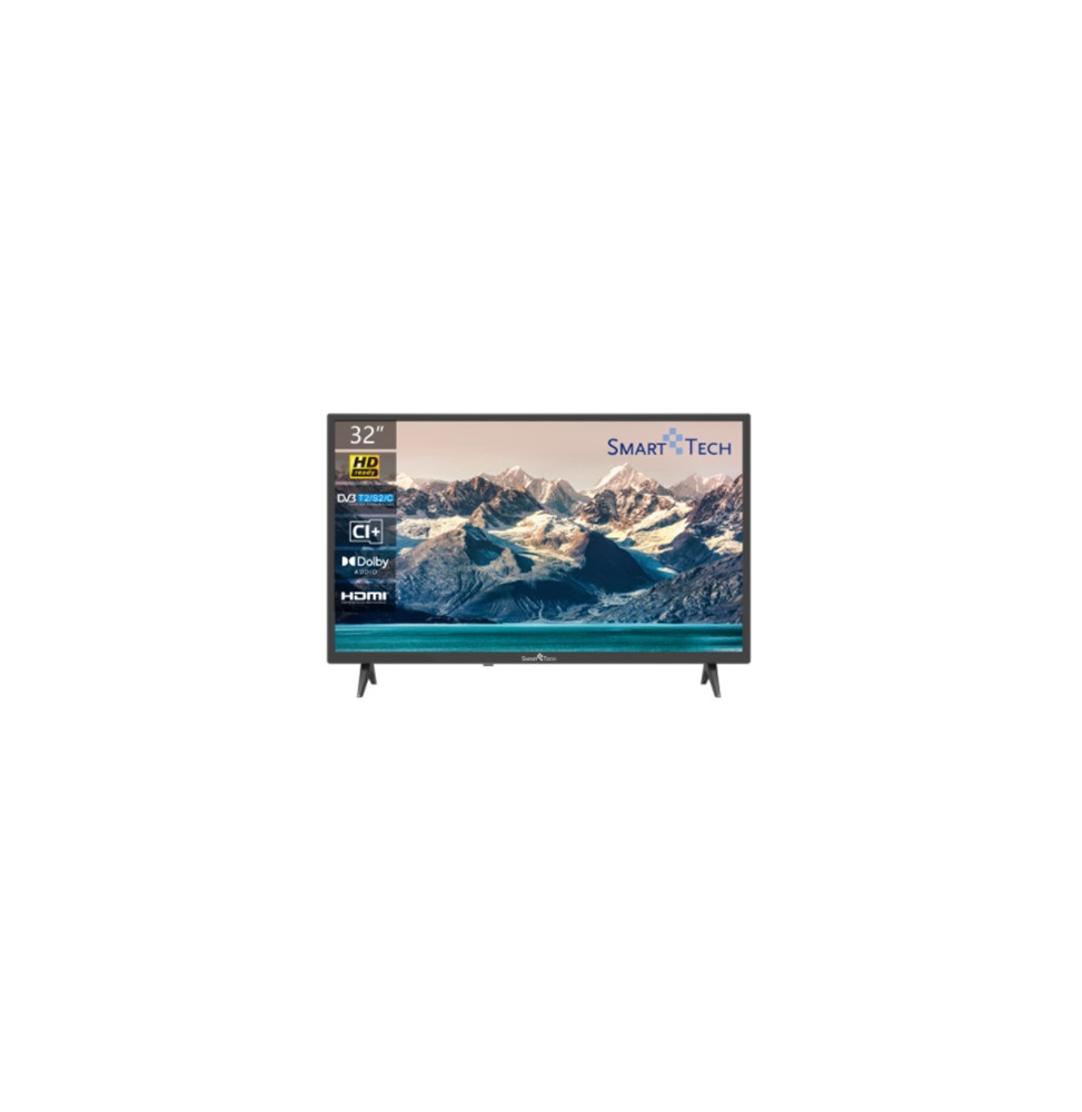  32HN10T2 TV LED SMART-TECH 32" 32HN10T2 DVB-T2/S2 HD 1366X768 BLACK CI S