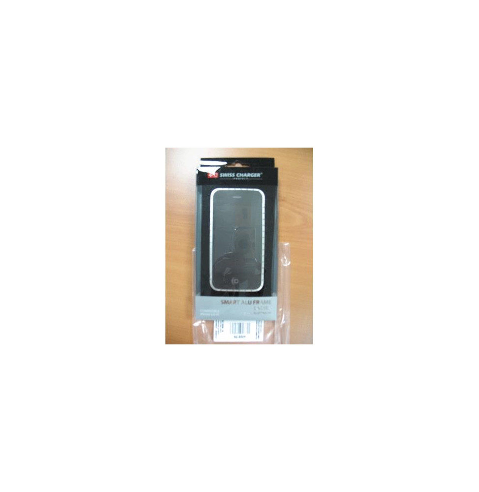  82.2009 CUSTODIA X APPLE IPHONE4/4S SCP40013 SWISS CHARGER IN ALLUMINIO