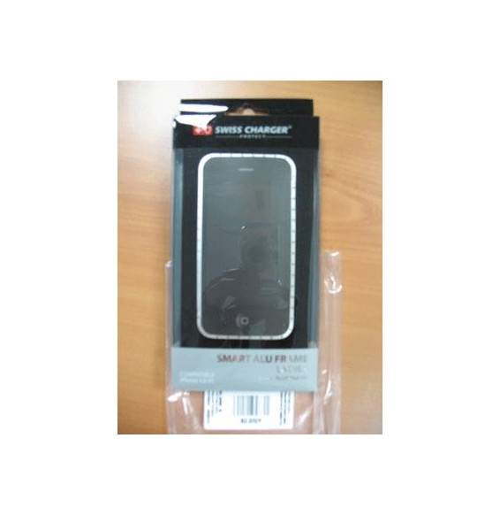  82.2009 CUSTODIA X APPLE IPHONE4/4S SCP40013 SWISS CHARGER IN ALLUMINIO