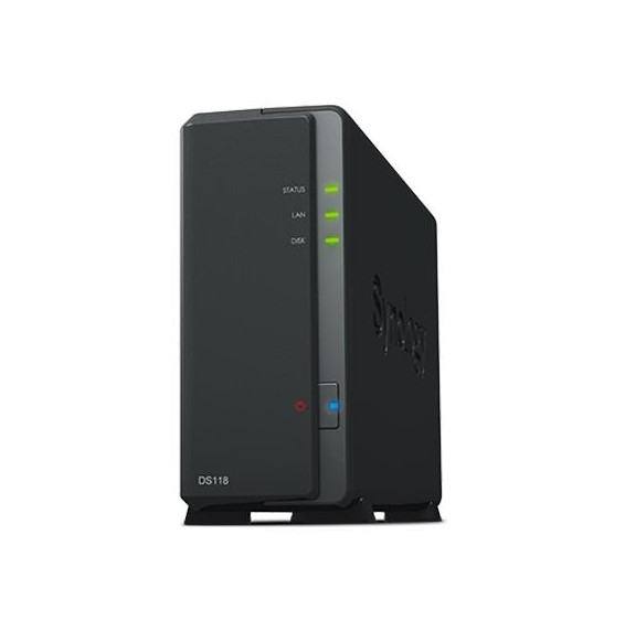  DS118 NAS SYNOLOGY DS118 X 1HD 3.5"/2.5" SATA2/3 NO HDCPU QUAD CORE 1