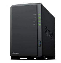  DS218PLAY NAS SYNOLOGY DS218PLAY X 2HD SATA2OHNE SCHEIBENQUAD CORE 1.4GHZ