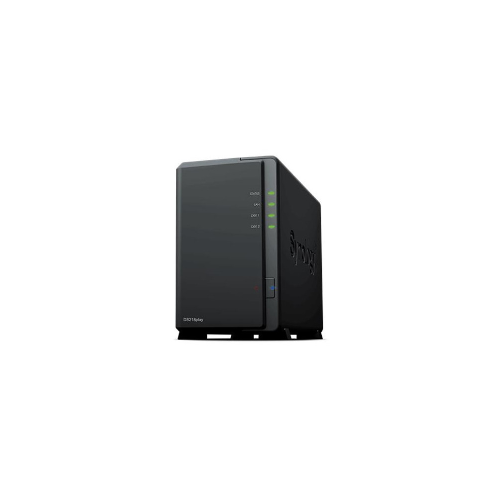  DS218PLAY NAS SYNOLOGY DS218PLAY X 2HD SATA2WITHOUT DISCSQUAD CORE 1.4GHZ